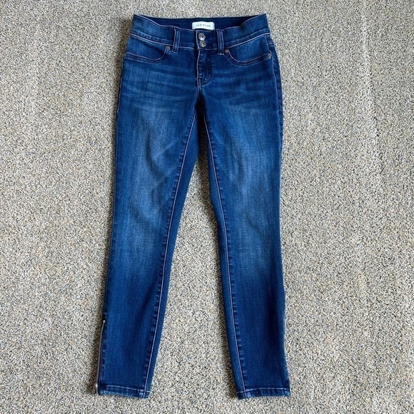 Lila Ryan Steiner Skinny Jeans Women’s 25 Low Rise Stretch Denim Ankle Zipper - Picture 1 of 6